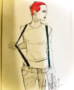 Suspended Original Sketch