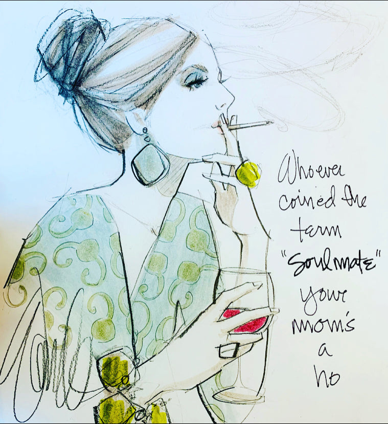 Soulmate Original Sketch