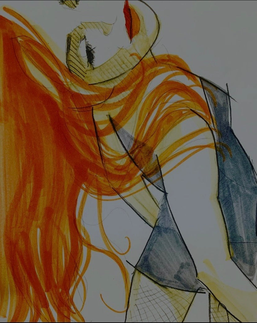 Coma Original Sketch- SOLD