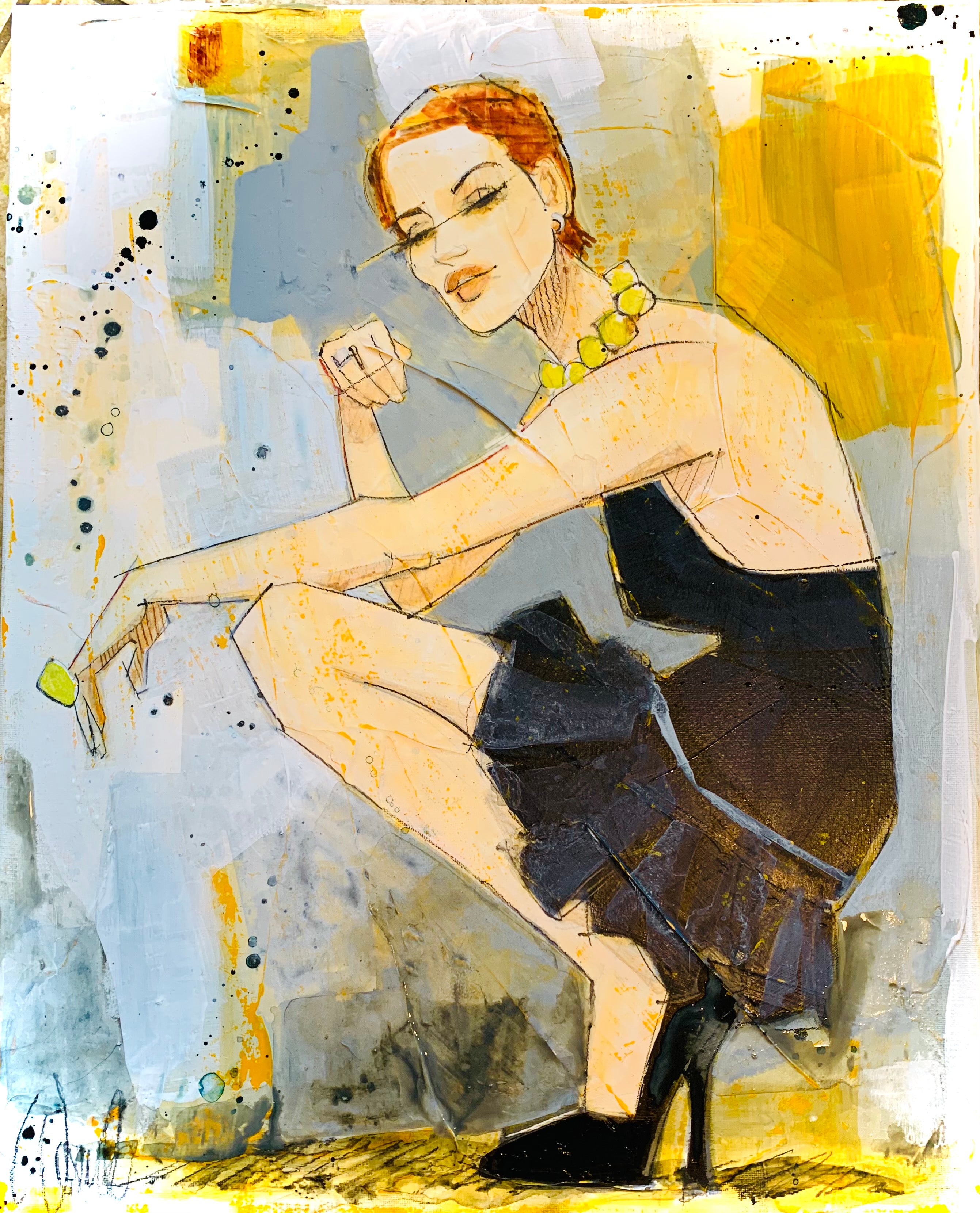 Brass in Pocket original painting
