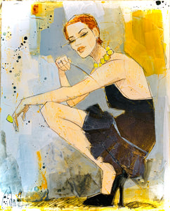 Brass in Pocket original painting