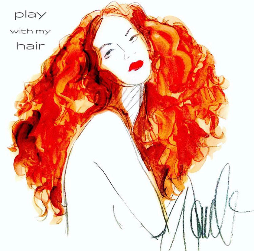 Play with my hair print