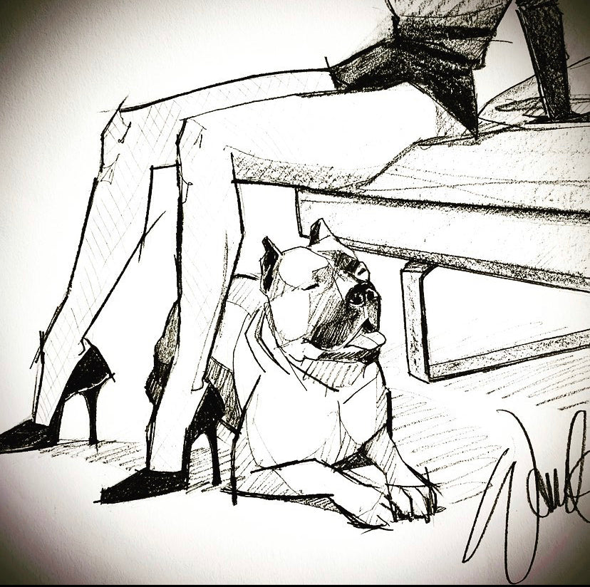 (Wo)man’s Best Friend Original Sketch