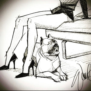 (Wo)man’s Best Friend Original Sketch