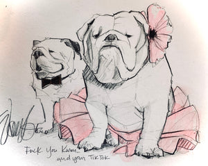 F off Karen  Original Sketch