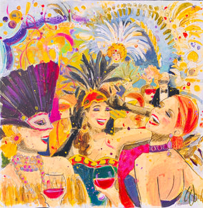 SOLD-Masquerade 2 Original Painting