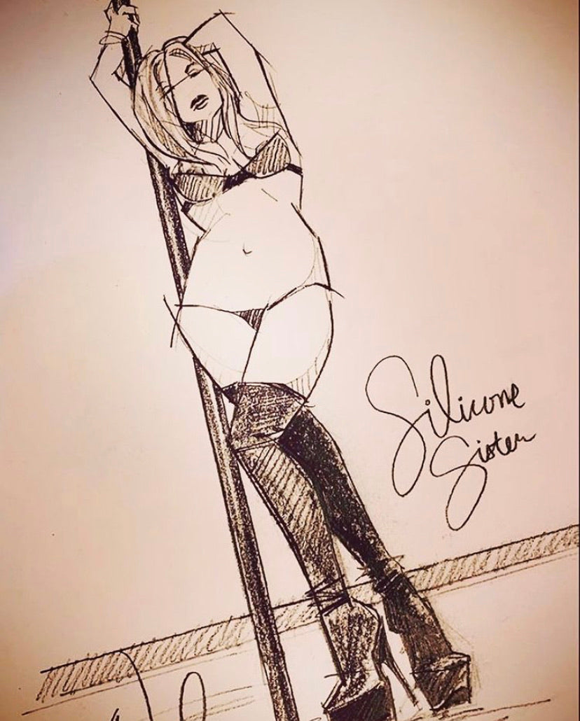 Silicone Sister Original Sketch