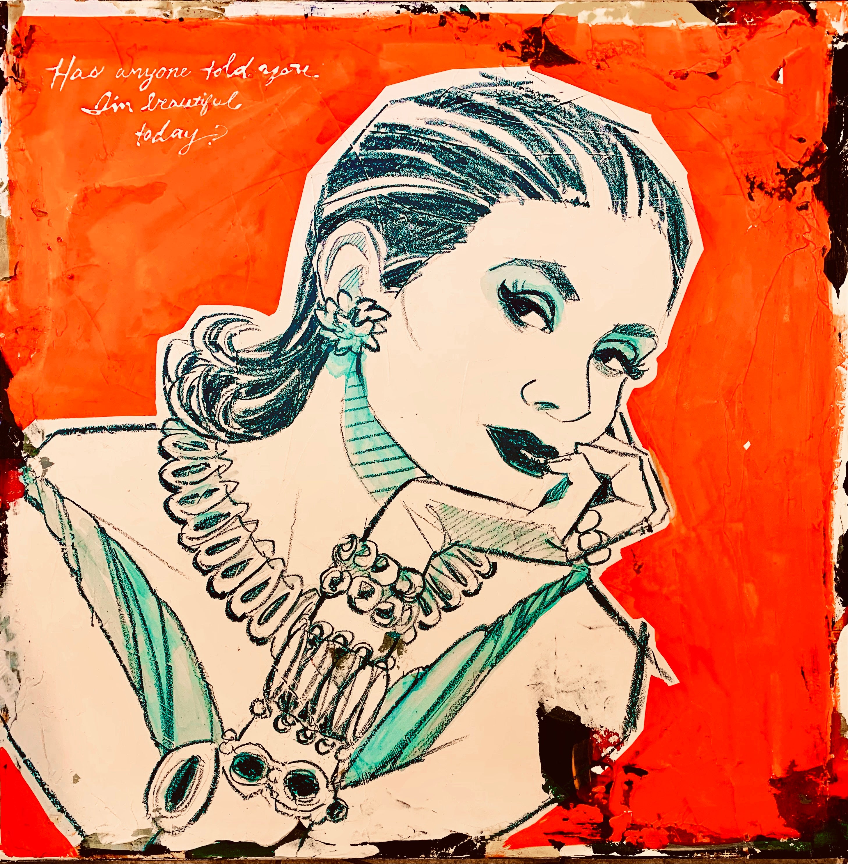 SOLD I’m Beautiful Today Original Painting