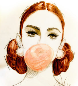 Love and Bubble gum Original Sketch