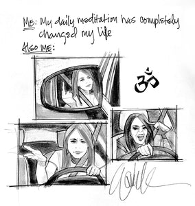 Also me Original Sketch
