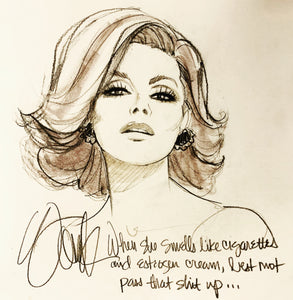 Don’t pass that up Original Sketch