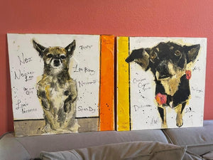 Custom Pet Portrait Painting or Sketch
