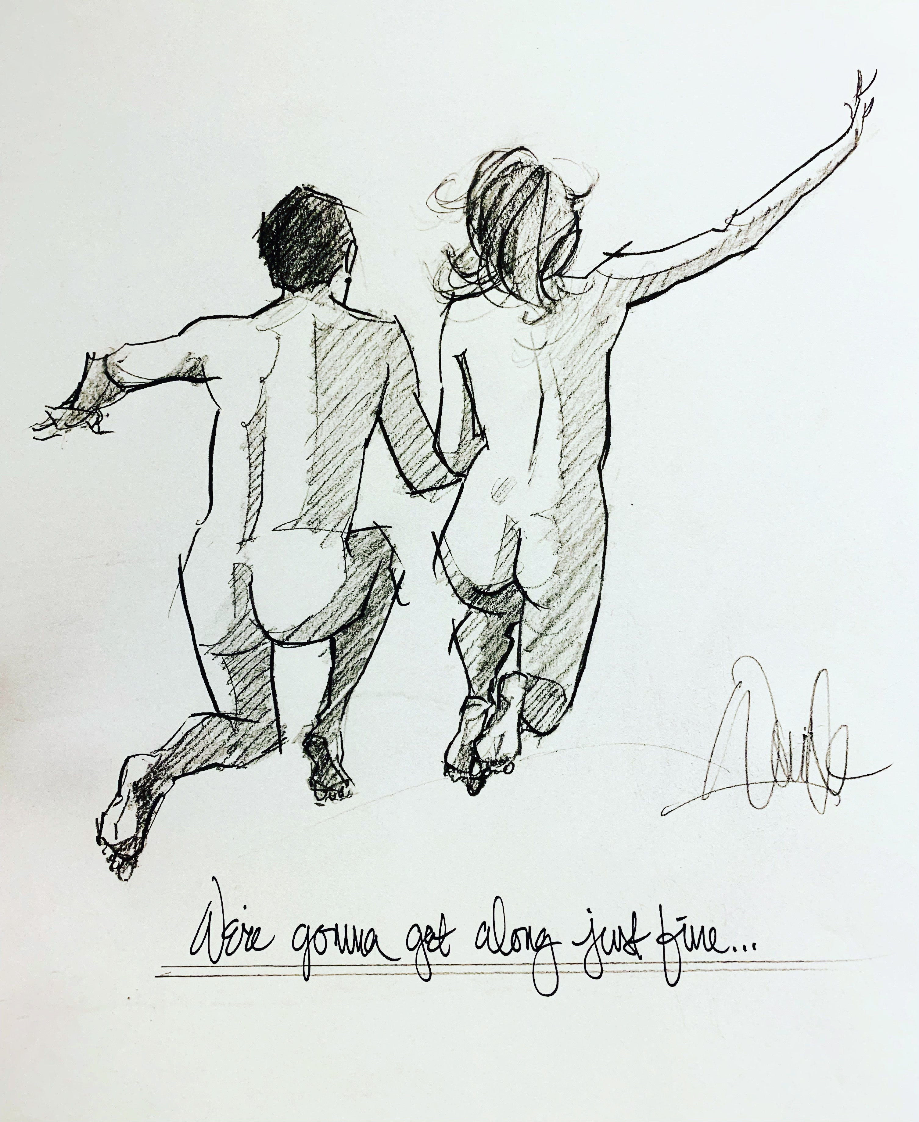 It’s just us Original Sketch