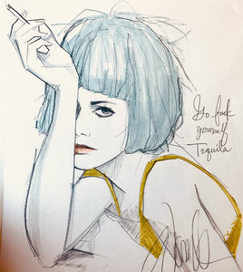 Stupid Tequila Original Sketch