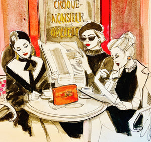 Coffee first, Witchcraft later Original Sketch/painting
