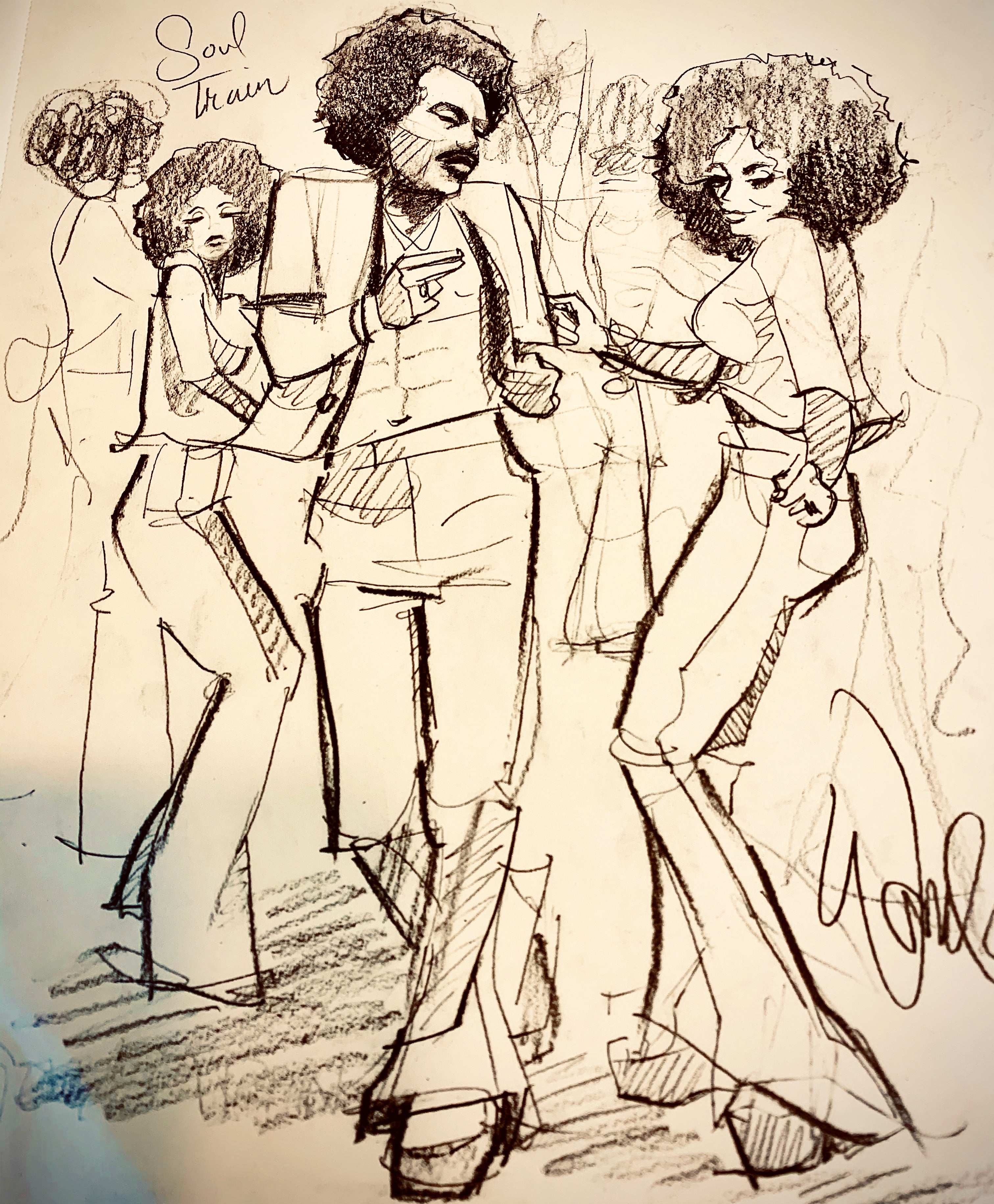 Soul Train Original Sketch