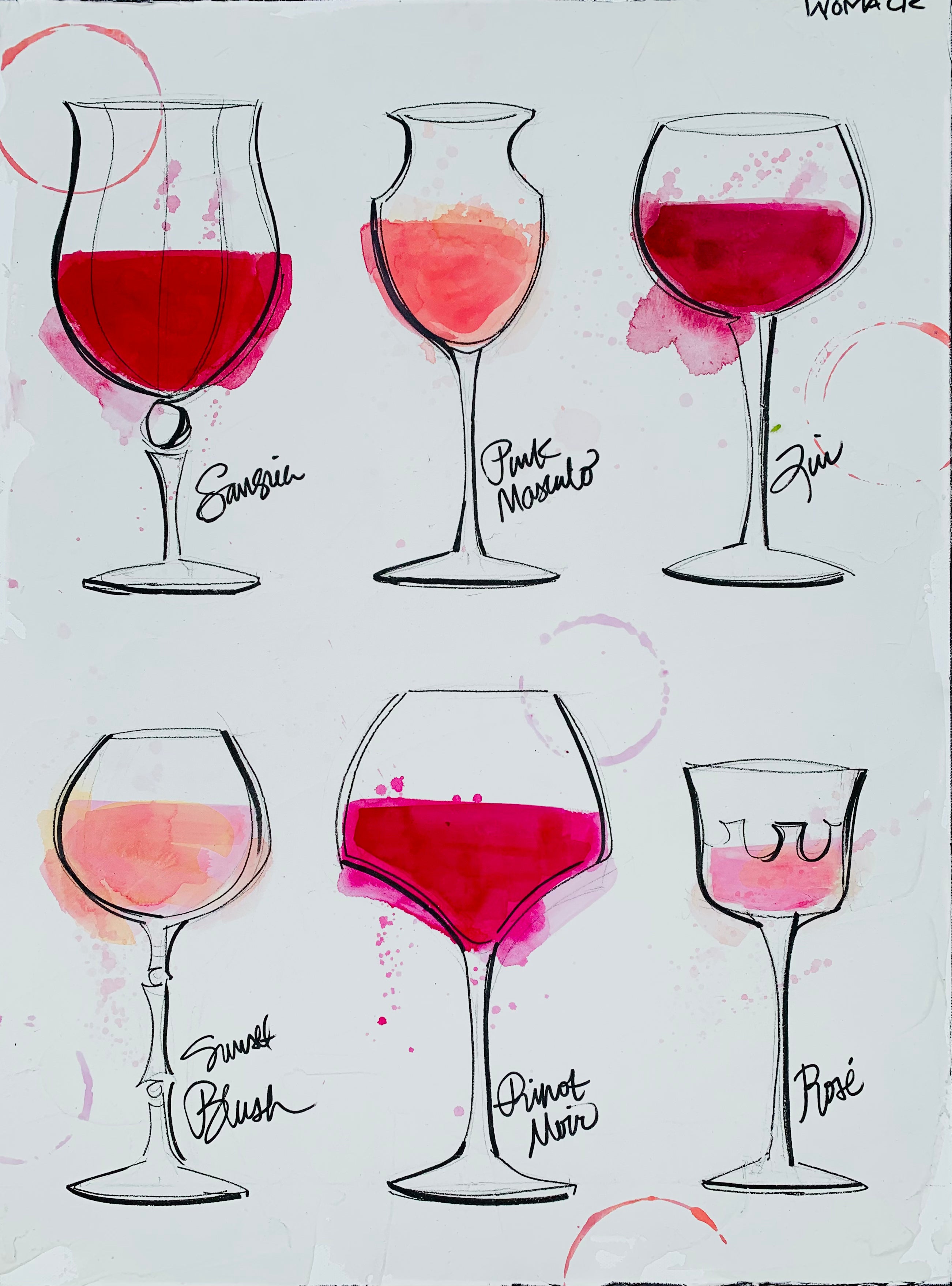 Wine Glossary Illustration