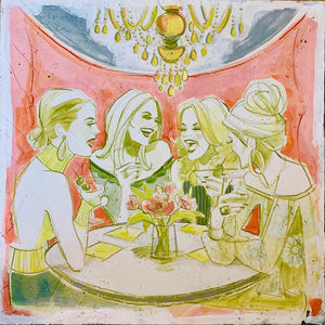 SOLD Watermelon Club Original Painting