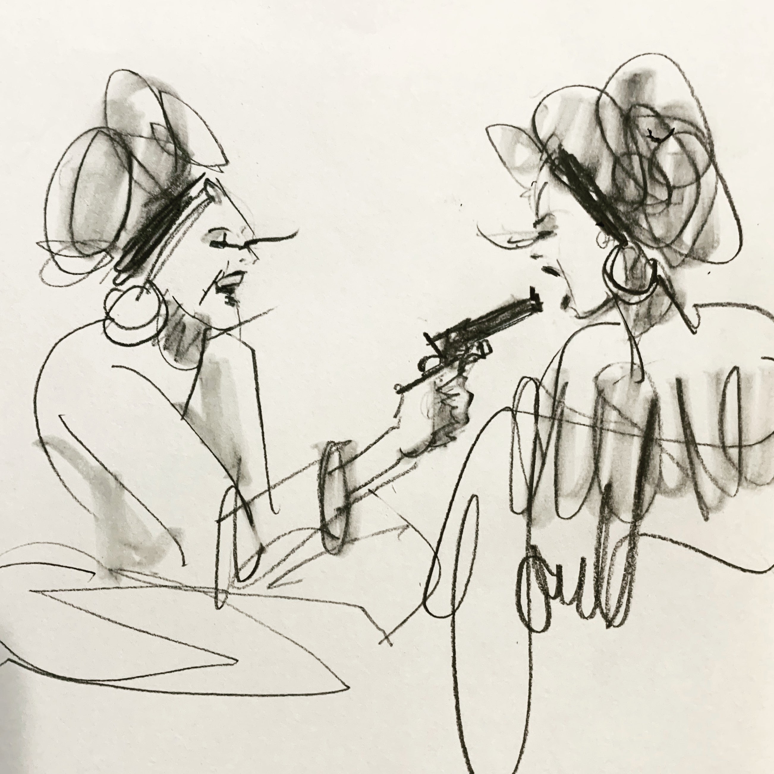 Best Friend Original Sketch