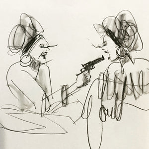 Best Friend Original Sketch