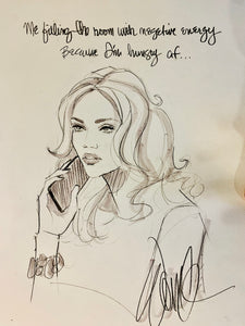 Hangry Original Sketch