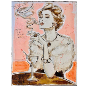 SOLD Bunch of Whores Original Painting