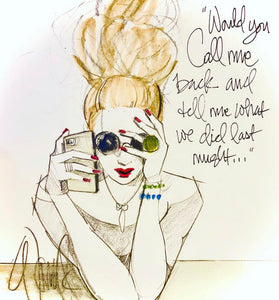Call Me Back Original Sketch