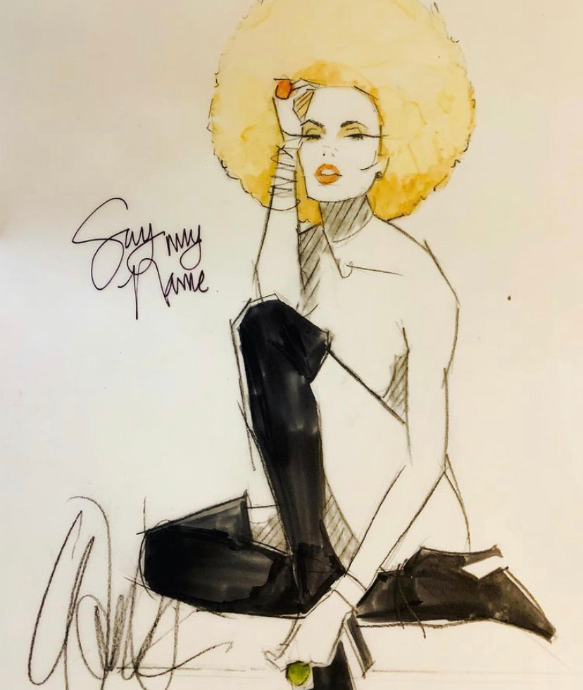 Say My Name Original Sketch