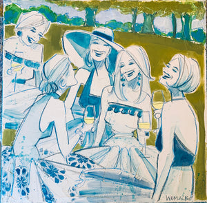 Blues on the Green Print