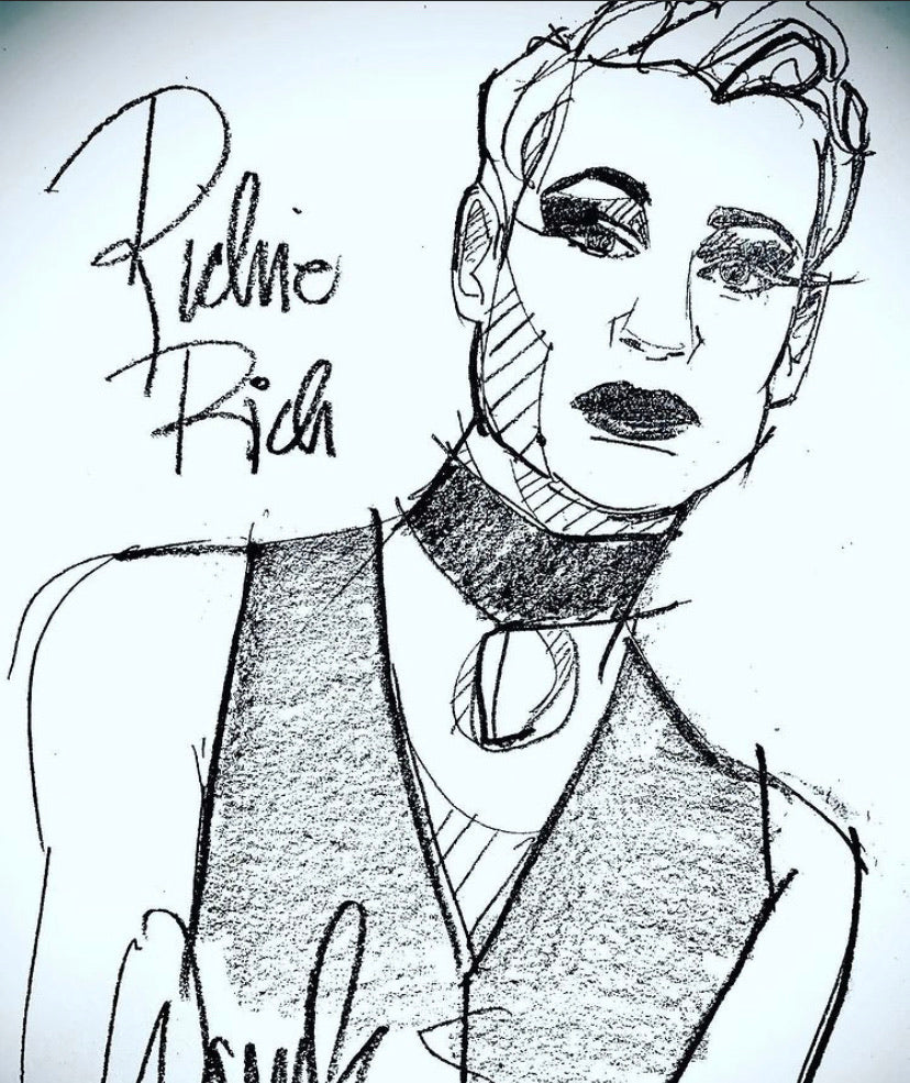 Richie Rich Original Sketch