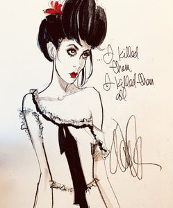 I Killed them All Original Sketch