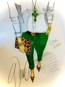 Louis Louis Original Sketch