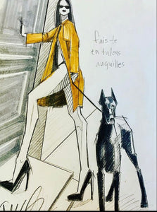 Do it in Stilletos 2 Original Sketch