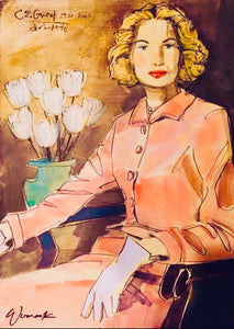 C.Z. Guest (socialite) original painting