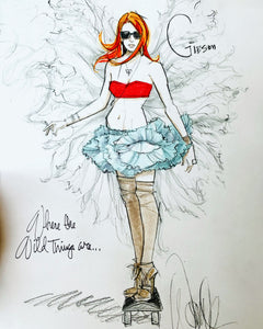 Wild Things (Gibson) Original Sketch SOLD
