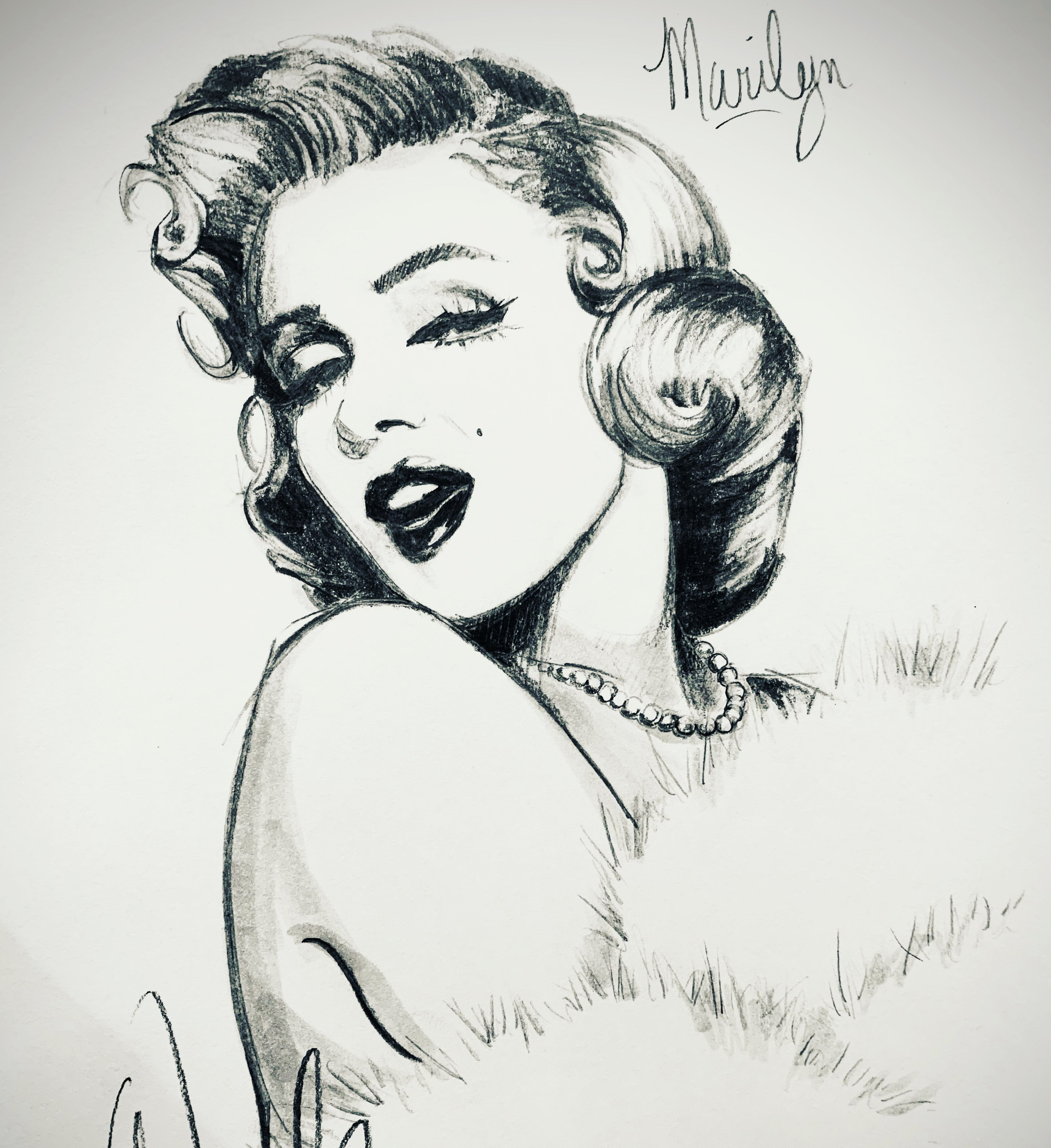 Marilyn Original Sketch SOLD