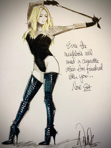 Now Sit Original Sketch SOLD