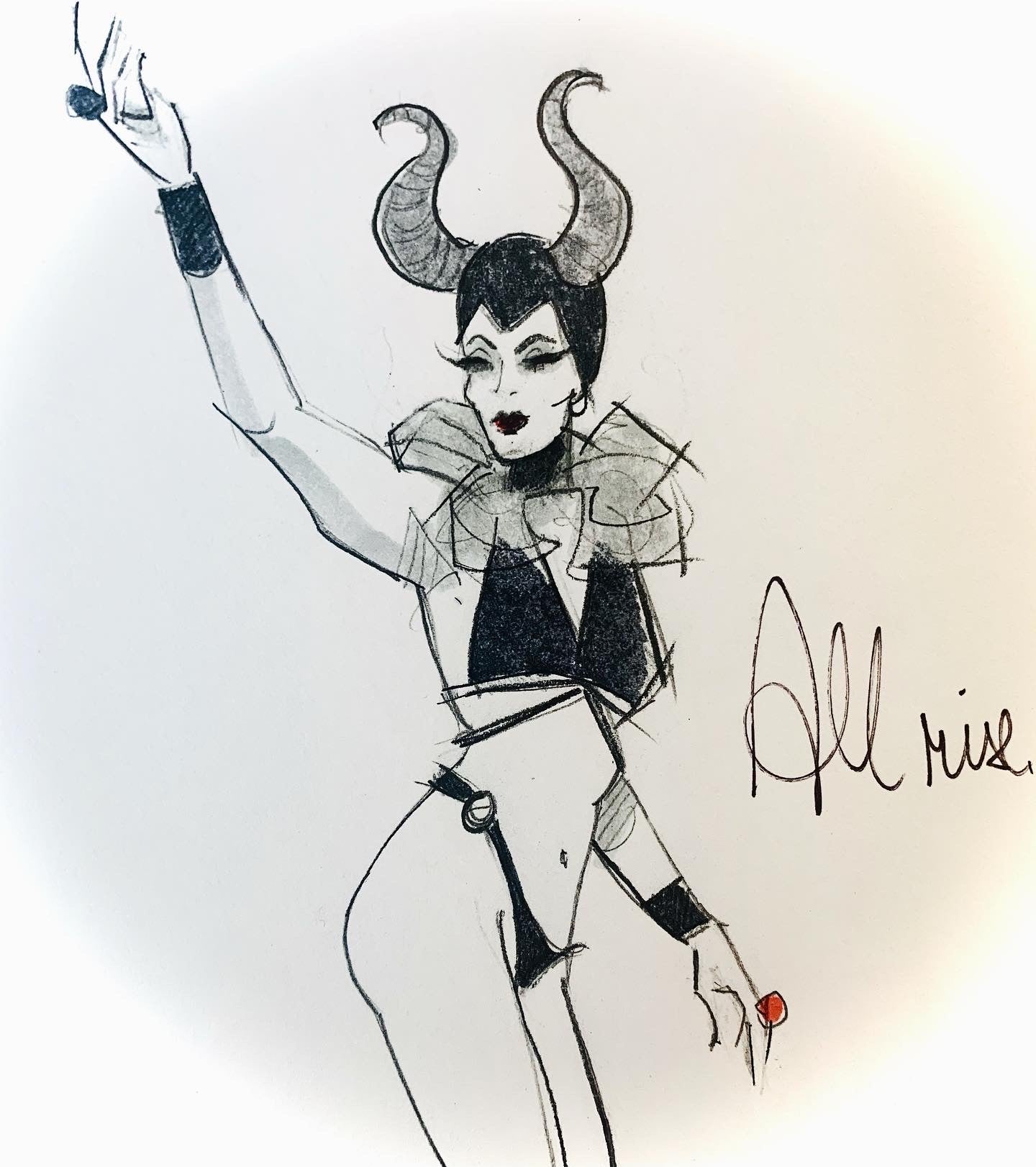 All Rise Original Sketch
