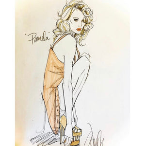 Pamela Original Sketch