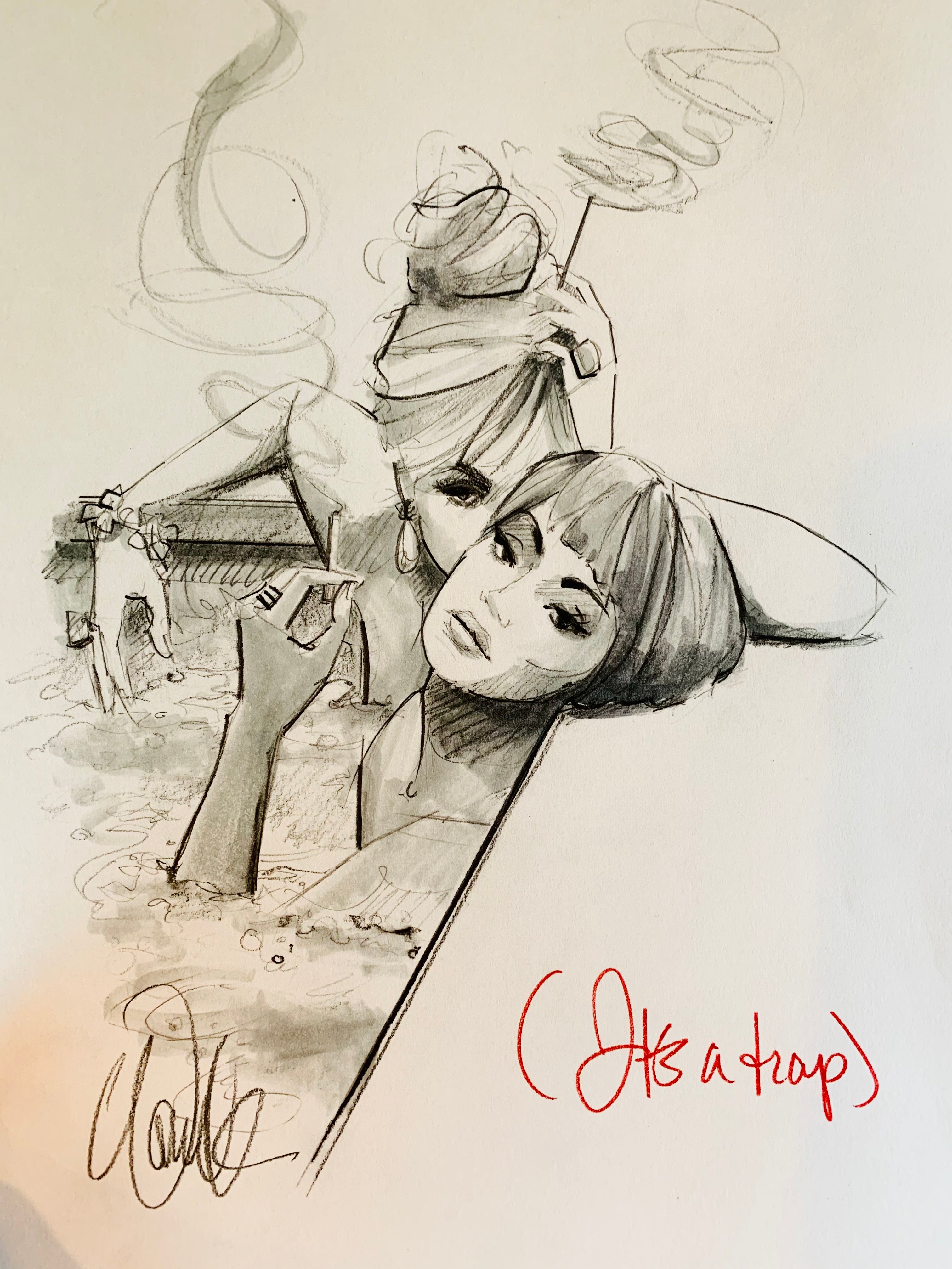 It’s a trap Original Sketch