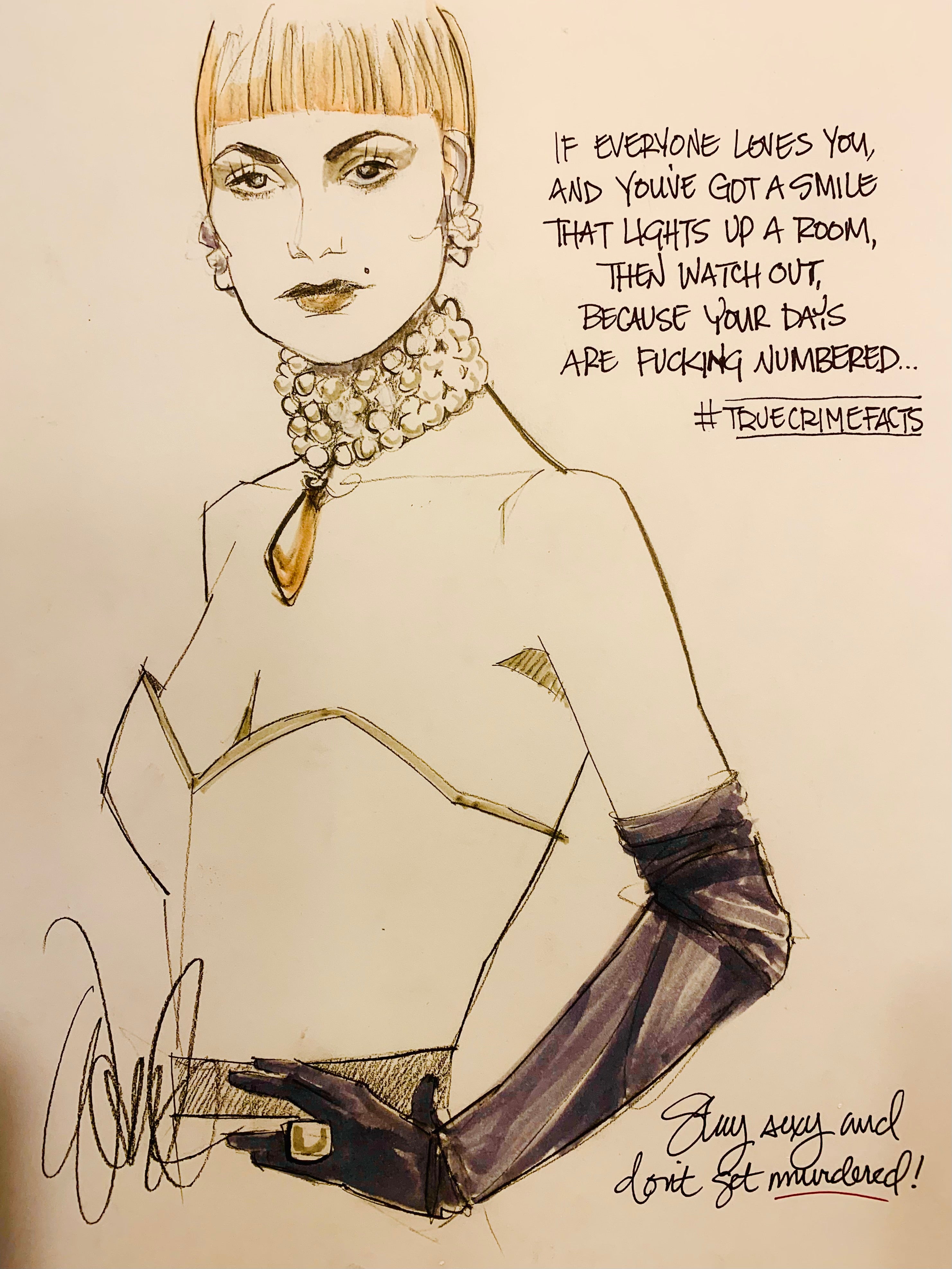 Days are Numbered Original Sketch