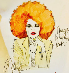 Get to Work Original Sketch