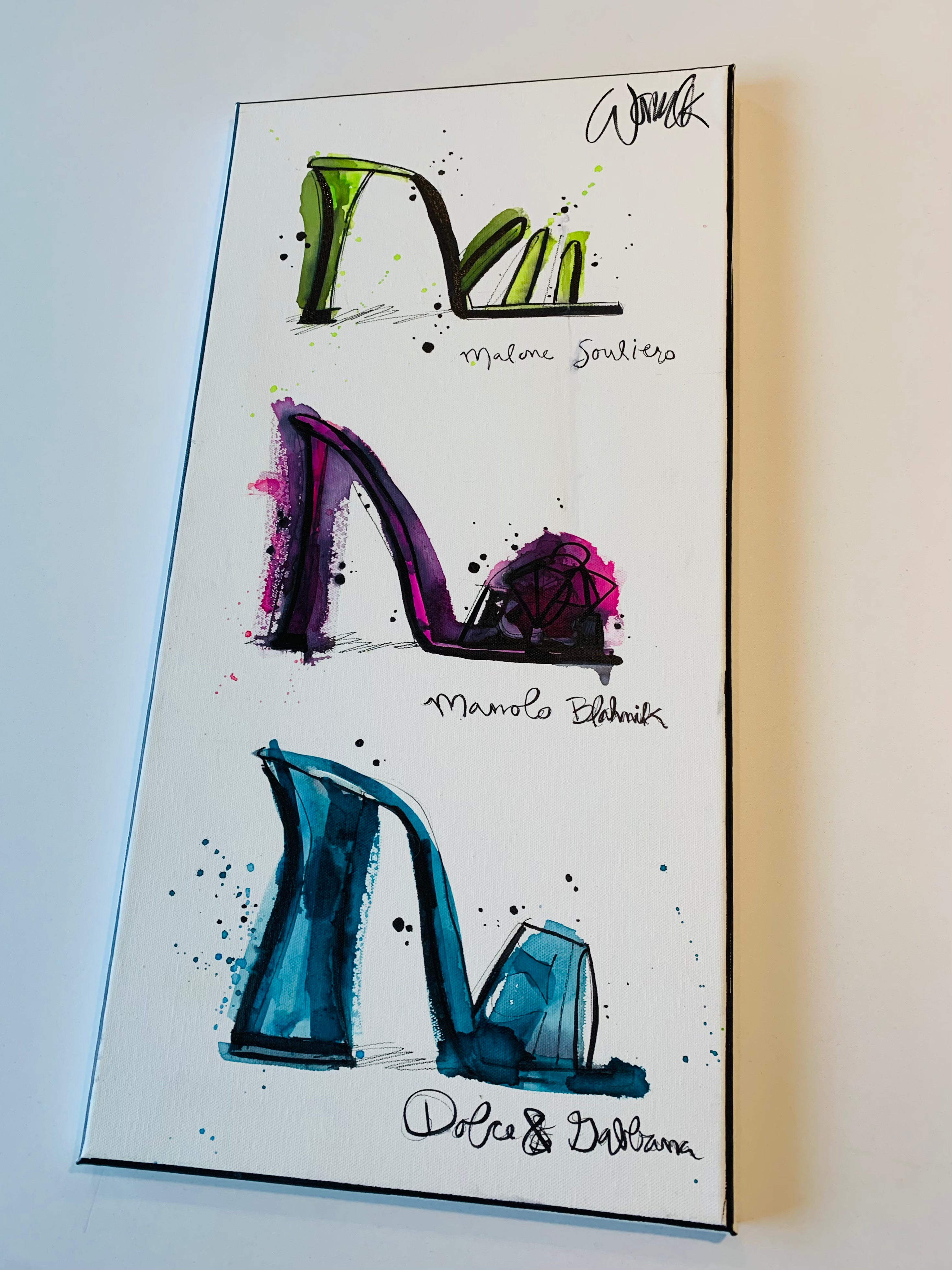 Threesome (shoes) Illustration