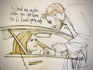 Send Nudes Original Sketch SOLD