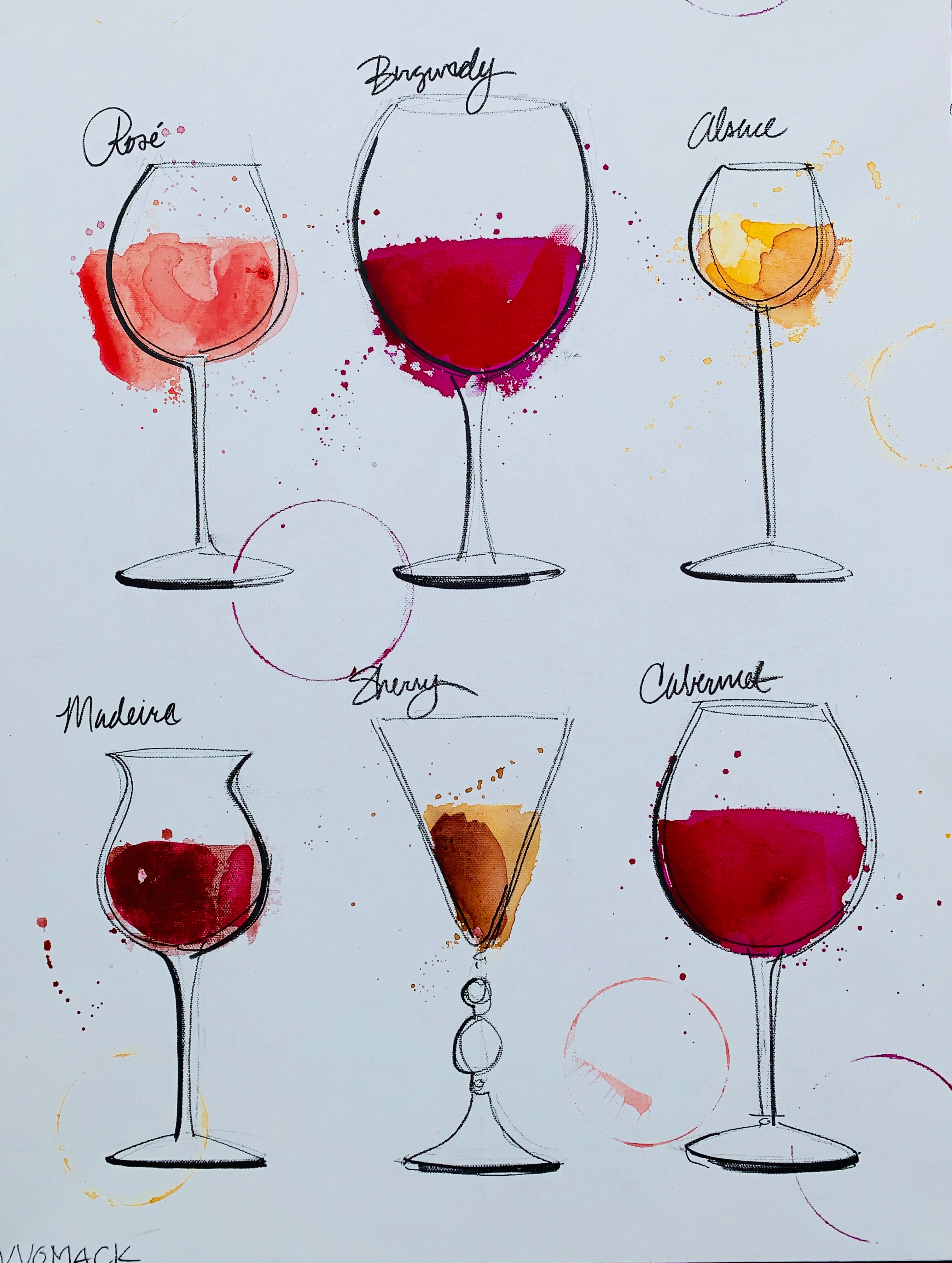 Wine Glossary Illustration