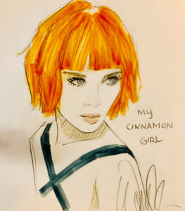 Cinnamon Girl Original Sketch