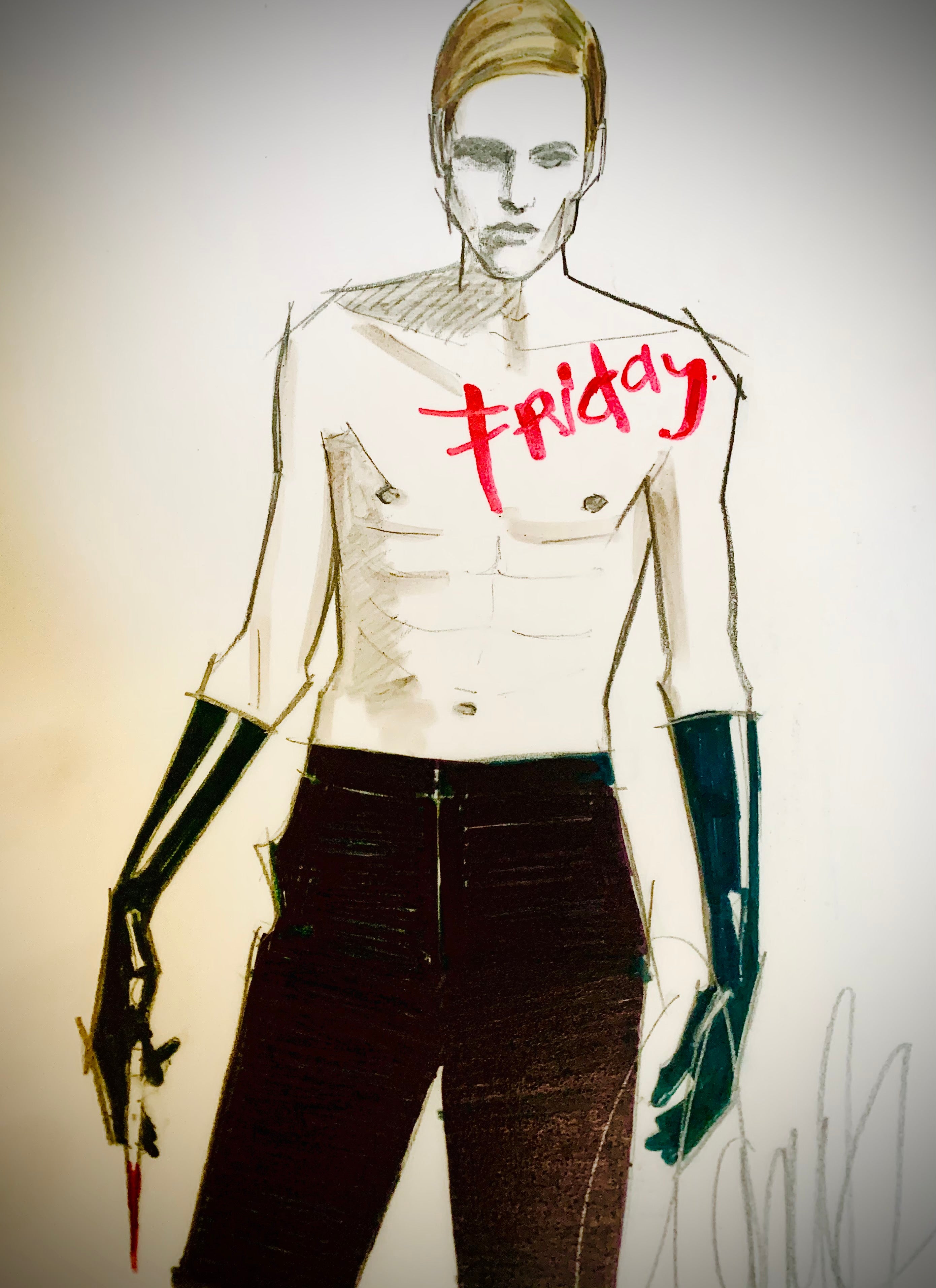 Stay sexy and don’t get murdered (Friday edition)Original Sketch