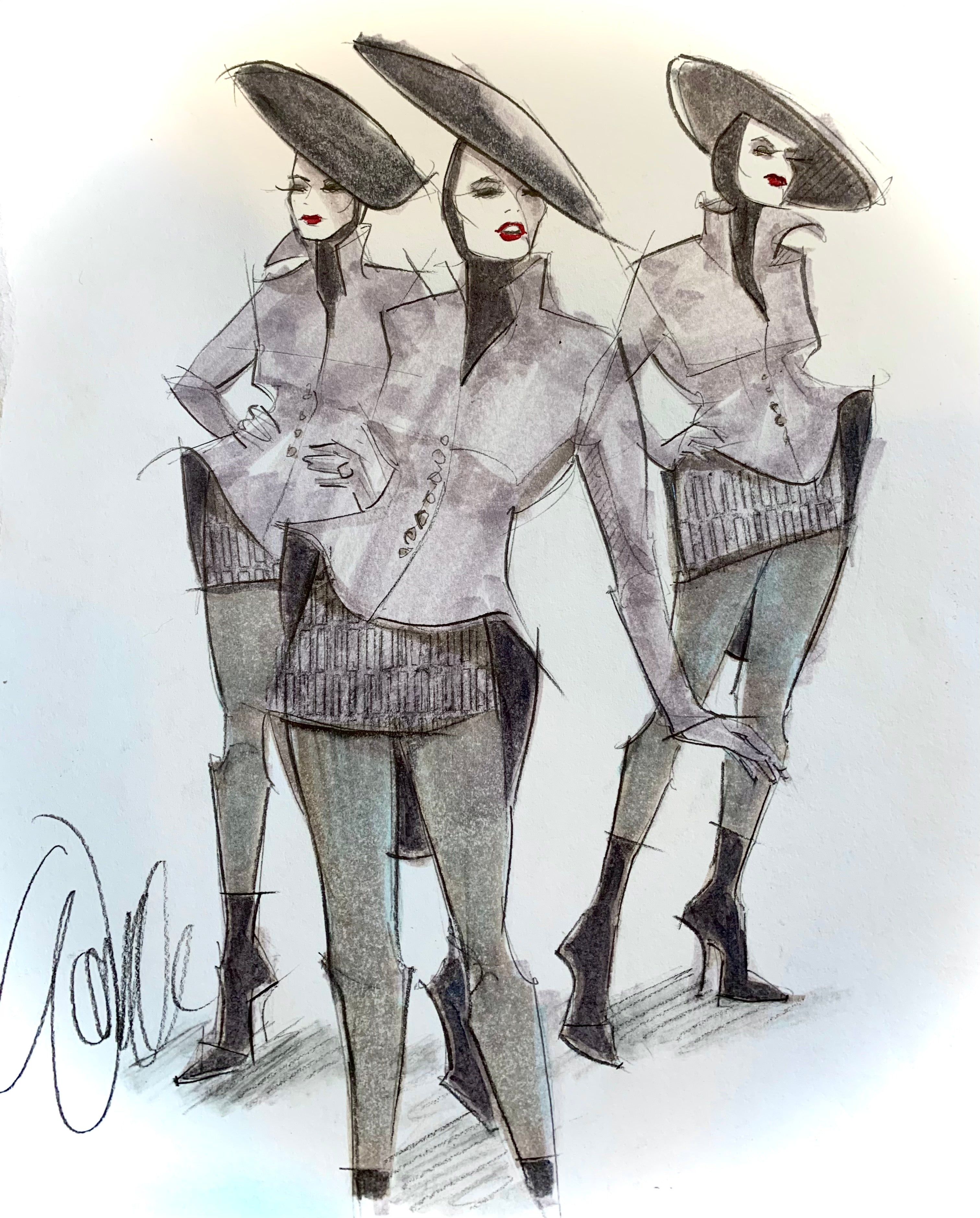 Try not to stand out Original Sketch