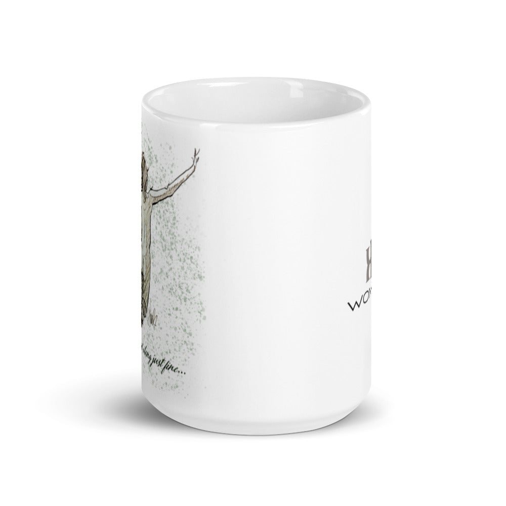 It's Just Us mug