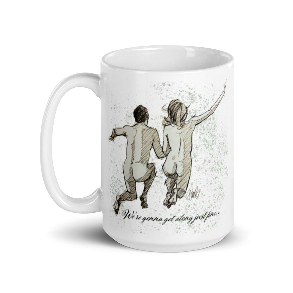 It's Just Us mug